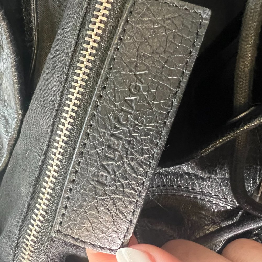 Balenciaga Black City Moto Traveller Backpack Bag - Picture 4 of 8